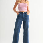 Just Black Denim | Victoria Wide Leg Jeans | Sweetest Stitch Boutique