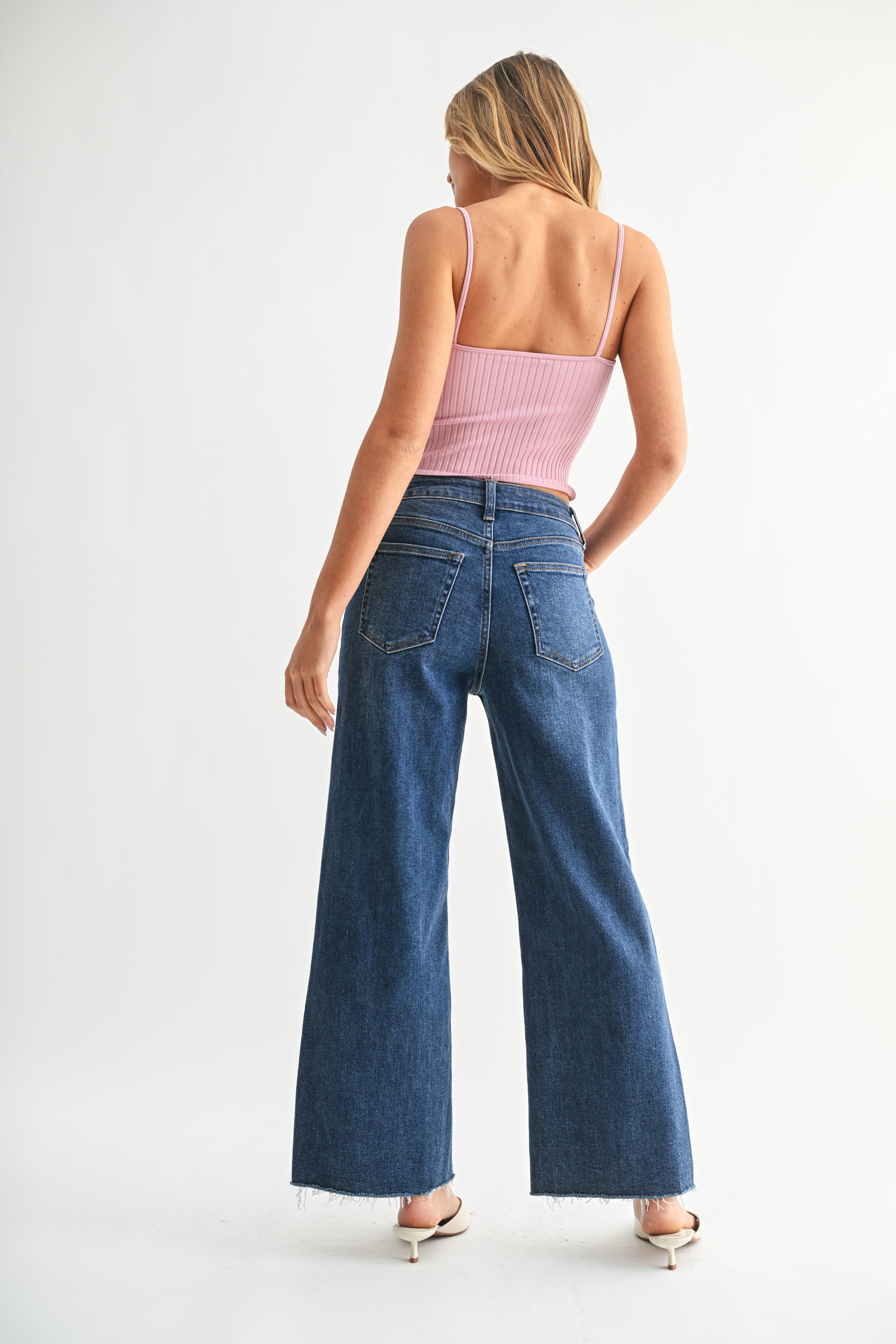 Just Black Denim | Victoria Wide Leg Jeans | Sweetest Stitch Boutique