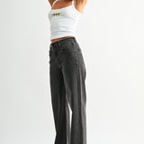 Just Black Denim | Lucy Straight Leg Jeans | Sweetest Stitch Boutique
