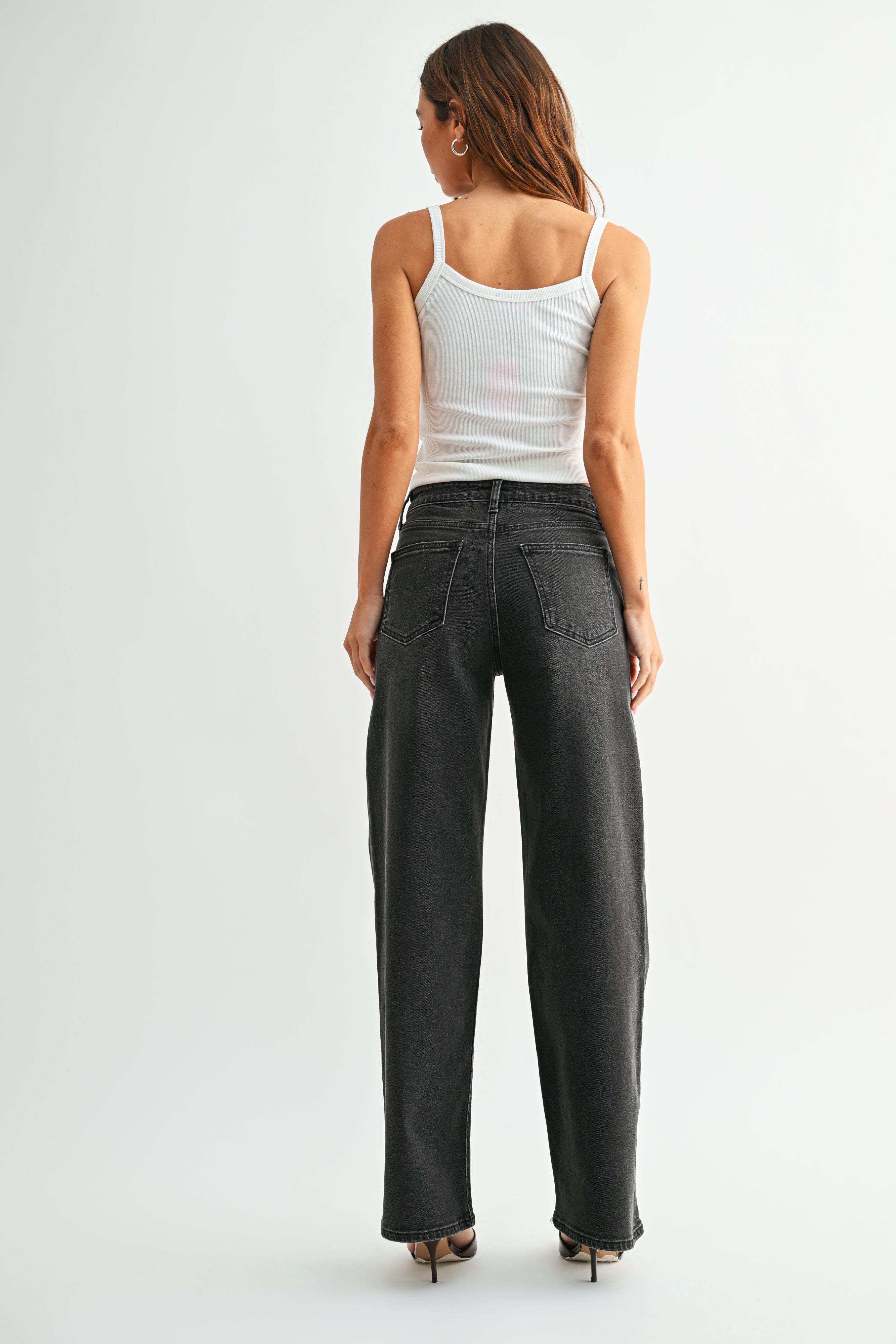 Just Black Denim | Lucy Straight Leg Jeans | Sweetest Stitch Boutique