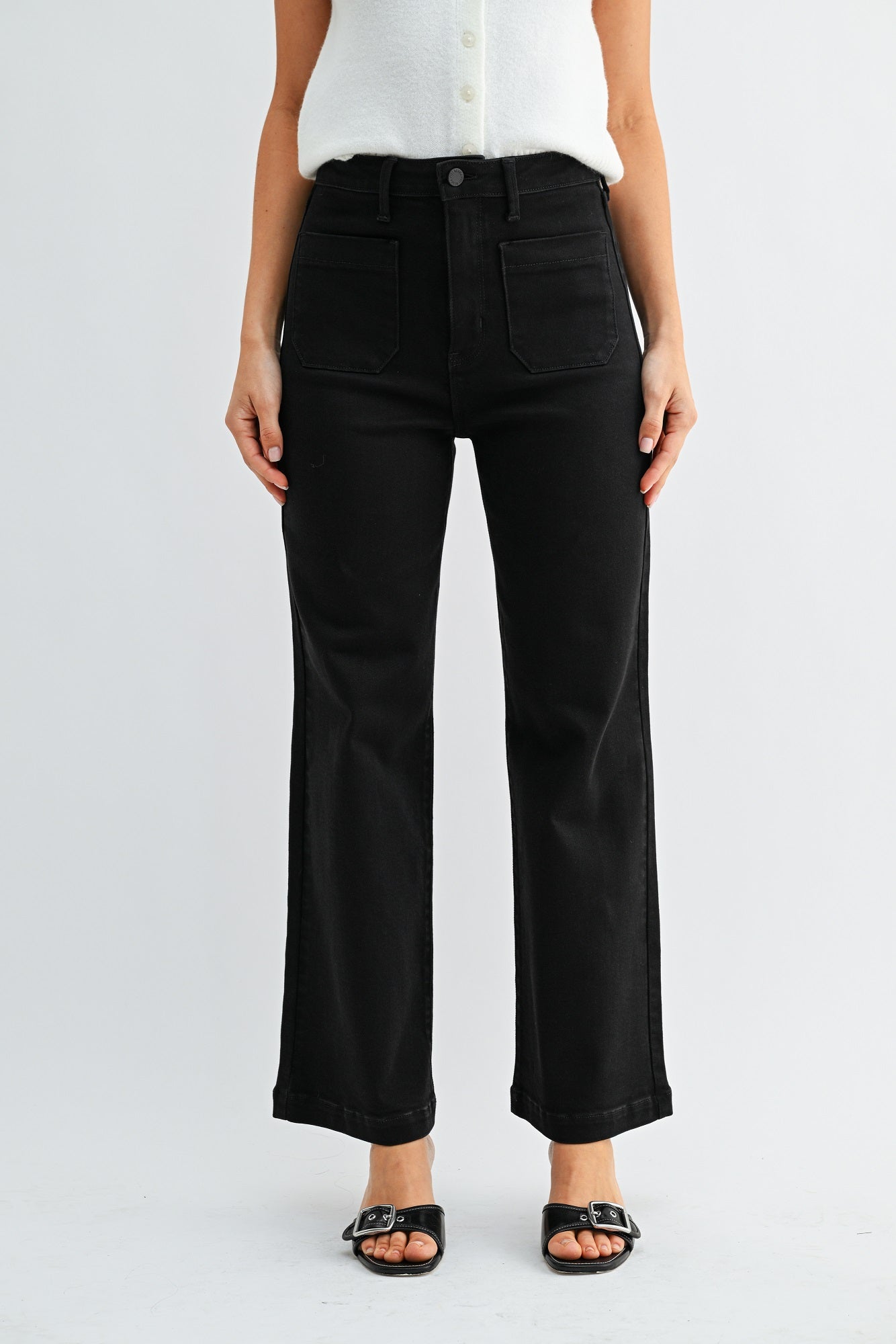 Just Black Denim | Emmy Wide Leg Jeans | Sweetest Stitch Boutique