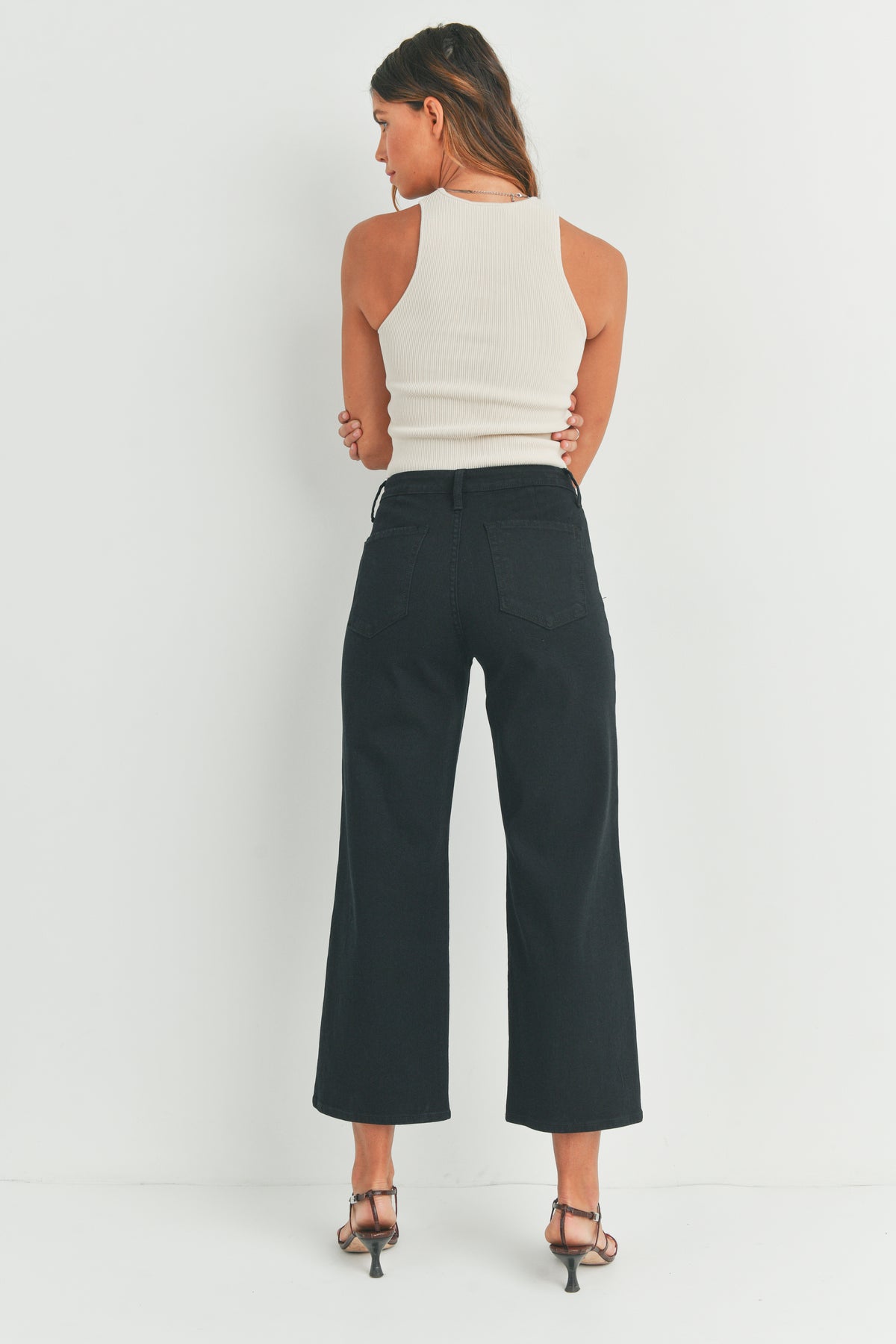 Just Black Denim | Black Wide Leg Jeans | Sweetest Stitch Boutique