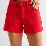 Just Black Denim | Western Pocket Short | Sweetest Stitch Boutique