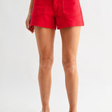 Just Black Denim | Western Pocket Short | Sweetest Stitch Boutique