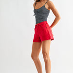 Just Black Denim | Western Pocket Short | Sweetest Stitch Boutique