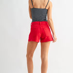 Just Black Denim | Western Pocket Short | Sweetest Stitch Boutique