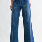 Just Black Denim | Pintuck Wide Leg Jeans | Sweetest Stitch Boutique