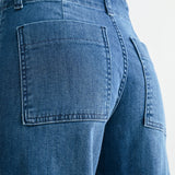 Just Black Denim | Pintuck Wide Leg Jeans | Sweetest Stitch Boutique