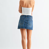 Just Black Denim | Brooklyn Denim Mini Skirt | Sweetest Stitch RVA