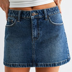 Just Black Denim | Brooklyn Denim Mini Skirt | Sweetest Stitch RVA
