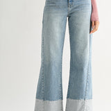 Just Black Denim | Vienna Two-Tone Jeans | Sweetest Stitch Boutique