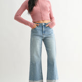 Just Black Denim | Vienna Two-Tone Jeans | Sweetest Stitch Boutique