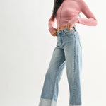 Just Black Denim | Vienna Two-Tone Jeans | Sweetest Stitch Boutique