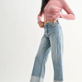 Just Black Denim | Vienna Two-Tone Jeans | Sweetest Stitch Boutique
