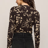 Z Supply | Onyx Floral Long Sleeve Top | Sweetest Stitch Boutique RVA