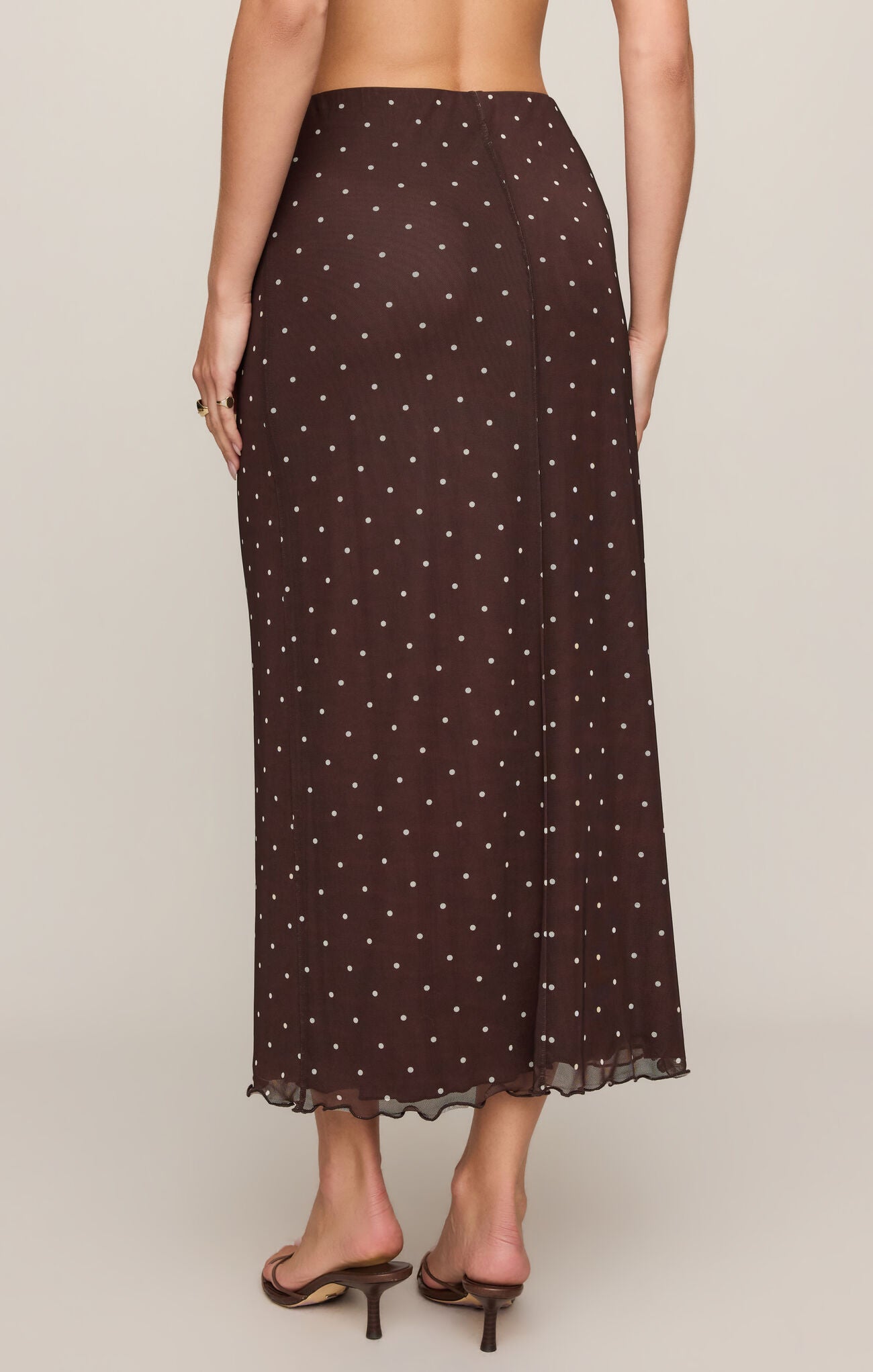 Z Supply | Eda Polka Dot Midi Skirt | Sweetest Stitch Boutique RVA