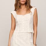 Z Supply | Emrie Eyelet Top | Sweetest Stitch Boutique Richmond VA