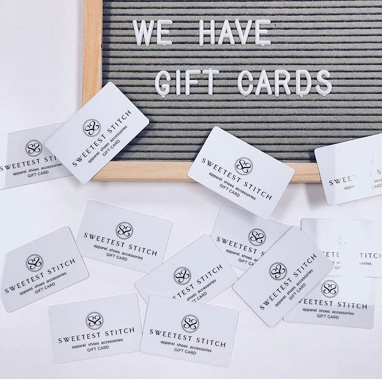 Gift Card - Sweetest StitchGift Card | Electronic Gift Card | E-Gift Card | Sweetest Stitch